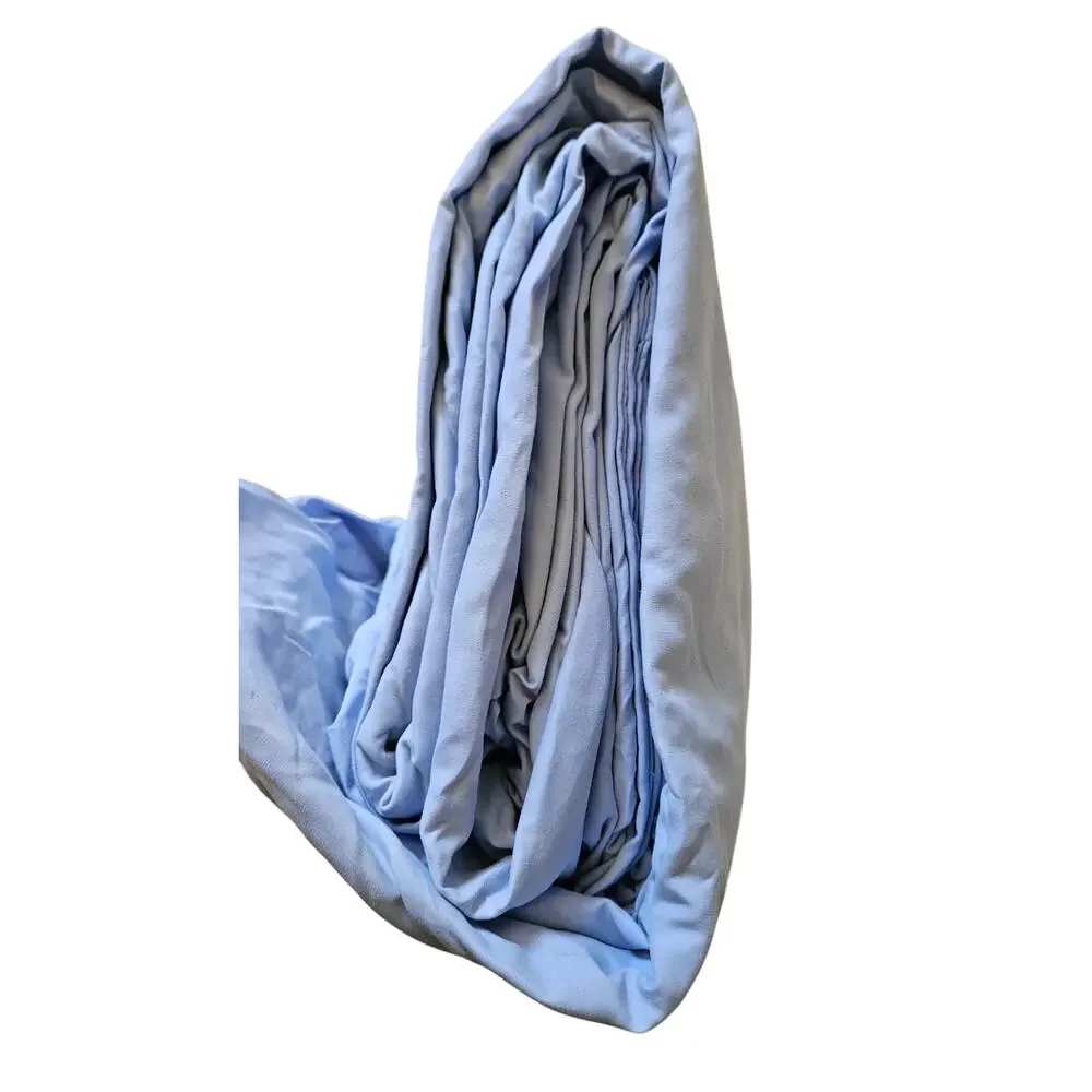 Charisma Queen UNBOXED 6 Piece Sheet Set Blue NEW